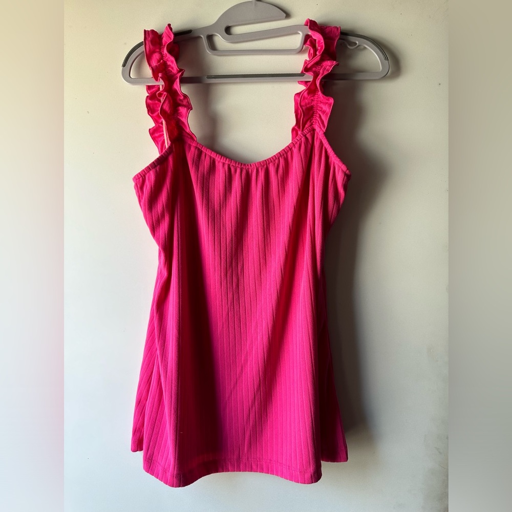 White Birch Pink Tank Top NWOT